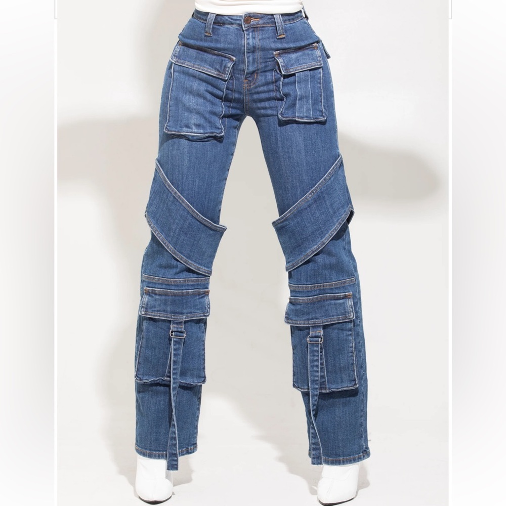 Brand NEW Sorella Denim Cargo Jeans 27